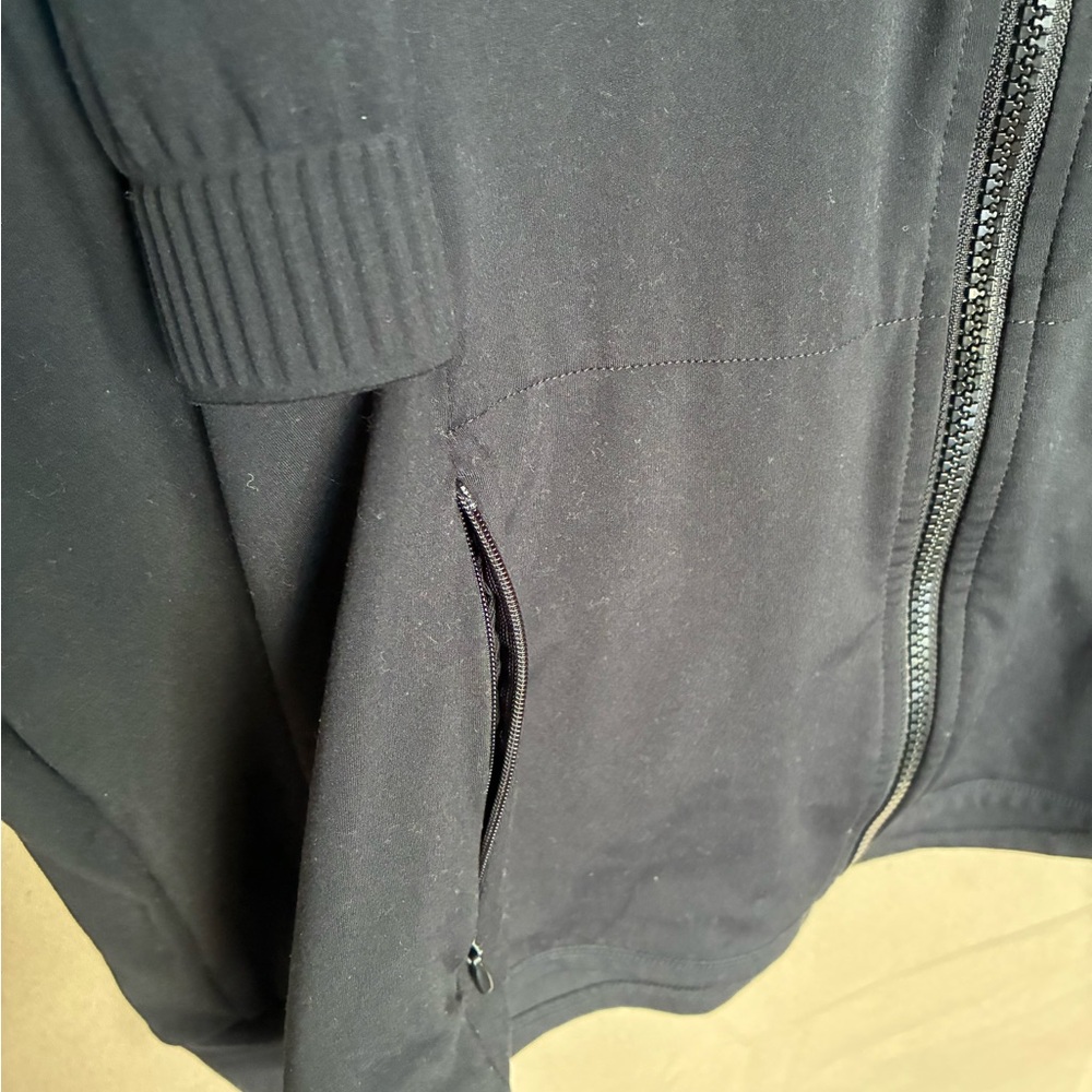 Fabletics Black Zip-Up Jacket - image 2